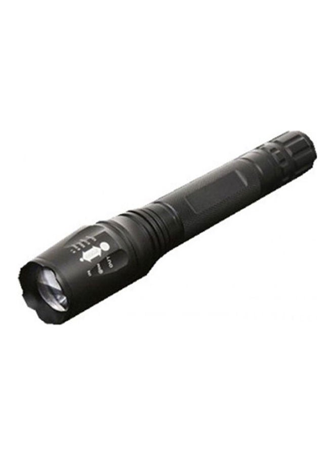 Generic 1600Lm-5-Modes Led-Flashlight-Torch-Adjustable-Focus-Beam Black 22.5X2.8X2.8cm 