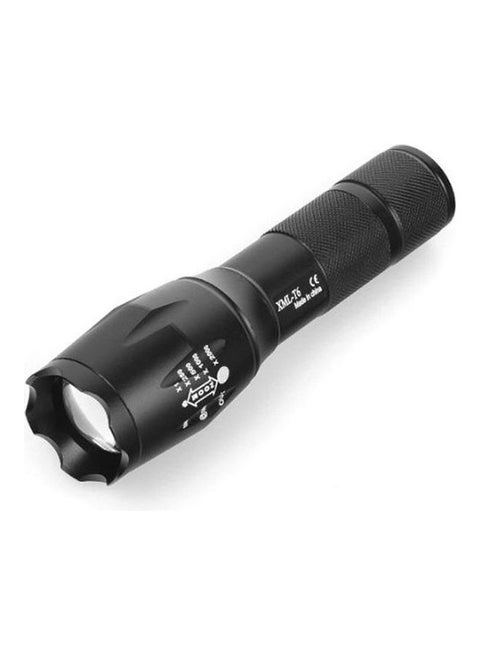 Alonefire 800 Lumens High Power Led Zoomable Tactical Led Flashlights Torch Light Black 11.9X4.8X22cm