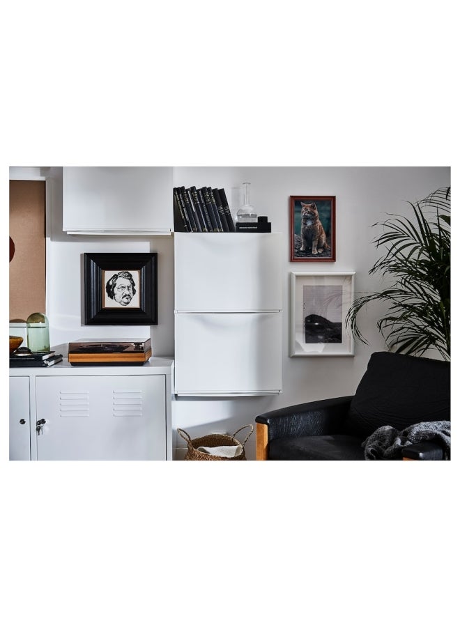 دبليو كيه خزانة تريونز لتخزين الأحذية أبيض - Image 4