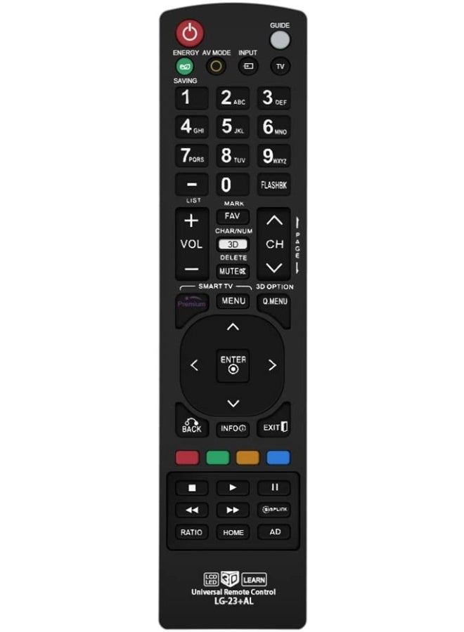 أي سي إس Universal Remote Control For LG Smart TV Models Black - Image 1
