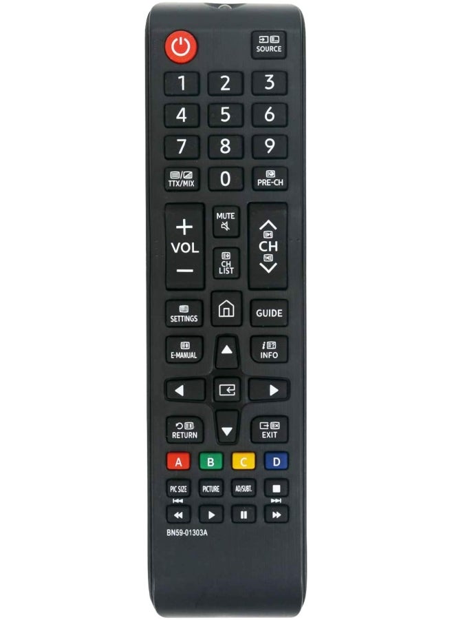 ICS Universal Remote Control For Samsung 4K UHD Smart TV Black - Image 1