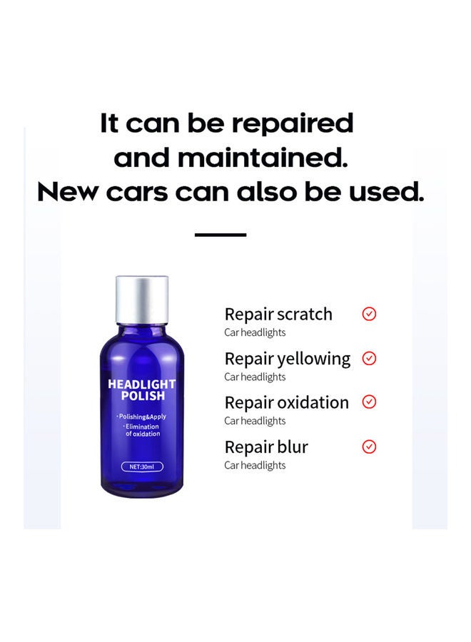 Generic Car Headlight Polish Repair Liquid  - Image 1