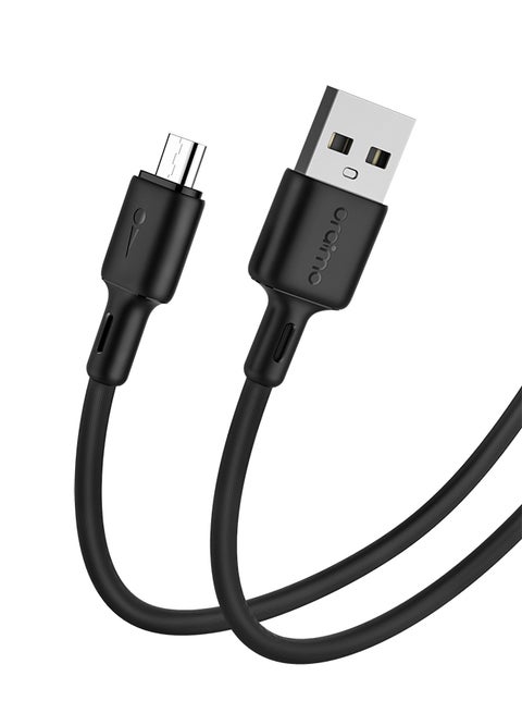 كابل مايكرو USB دورا لاين 2 لون أسود