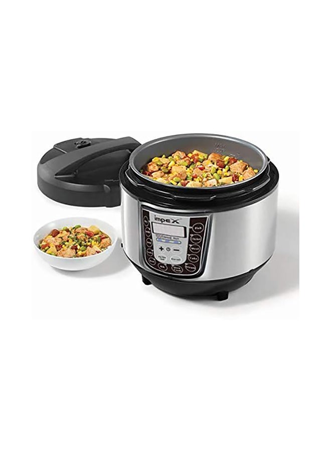 Impex - Electric Rice Cooker 10 L 1600 W EPC 10 Silver/Black - Image 1