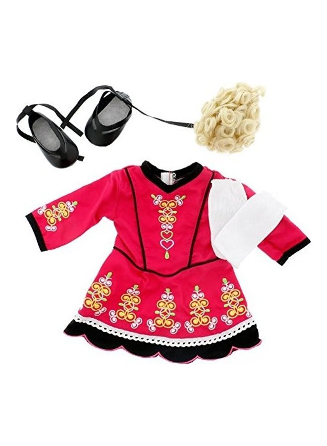 Dress Along Dolly 4-Piece Step Dancing Doll Outfit Set  - Image 1