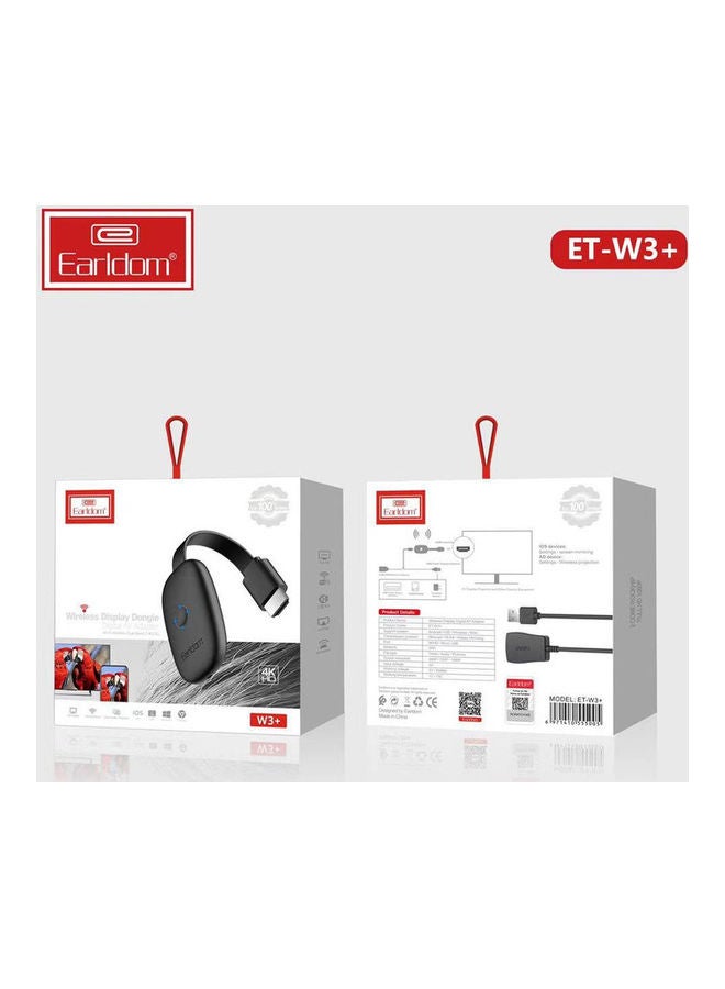 Earldom Wireless Display Dongal Black - Image 5