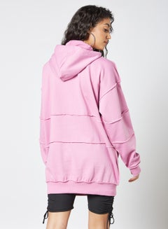 Sivvi x GenM Oversized Essential Hoodie Purple  - Image 4