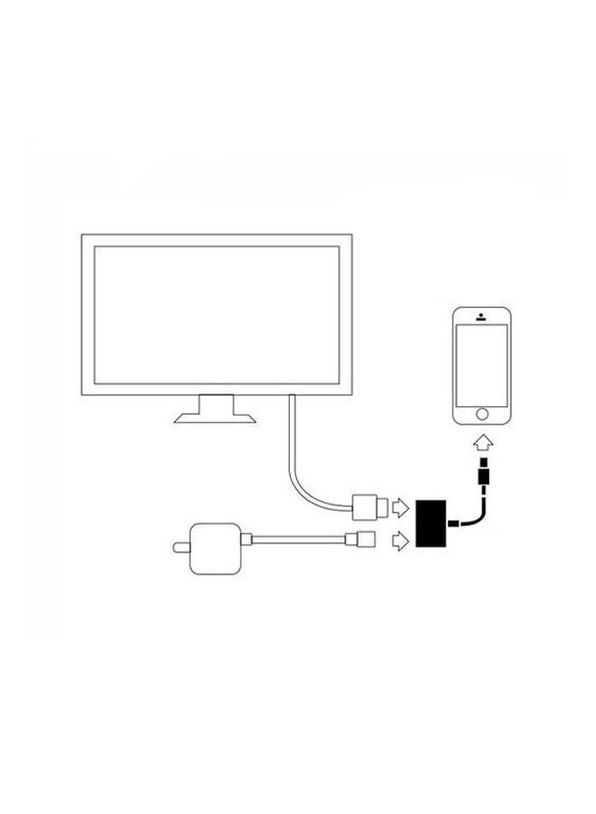 Earldom Lighting Digital AV Adapter for HDTV Black - Image 2