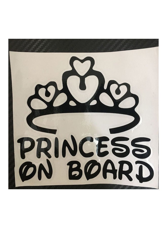 Princess On Board Car Body Styling Sticker - Image 3