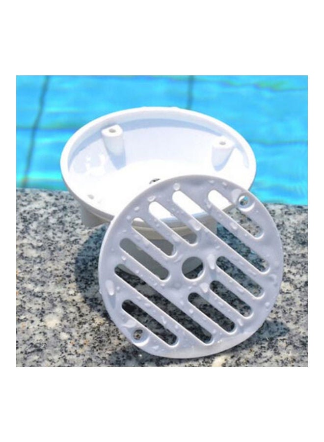 Swimming Pool Outlet Drainer Nozzle Flow Fitting Adjustable Jet White