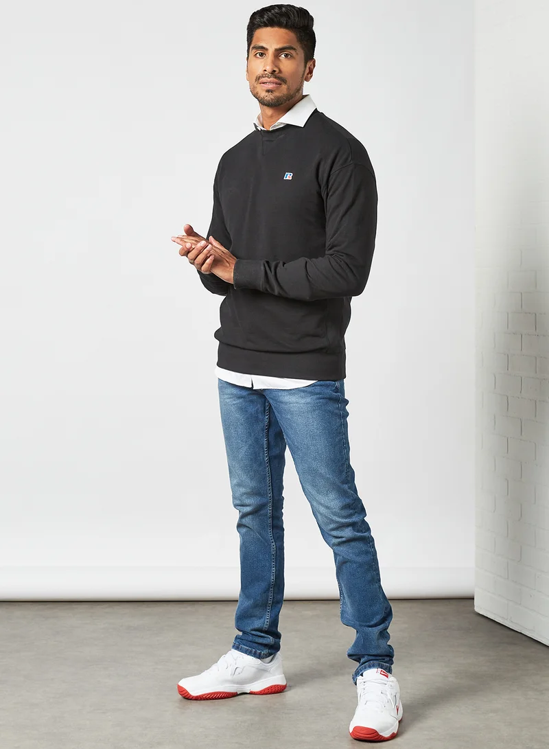 راسل اثليتك سويت شيرت فرانك بفتحة رقبة مستديرة