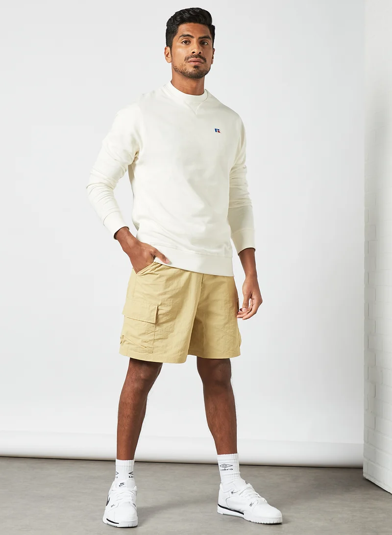 Russell Athletic Crew Neck Logo Sweatshirt Soya
