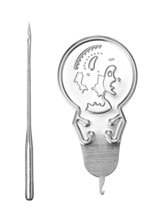 Mini Portable Electric Sewing Machine White/Purple - Image 2