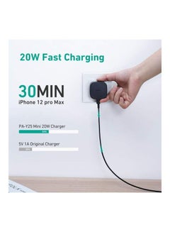 Aukey PA-Y25 20W USB-C Power Delivery Wall Charger, UK plug White  - Image 4