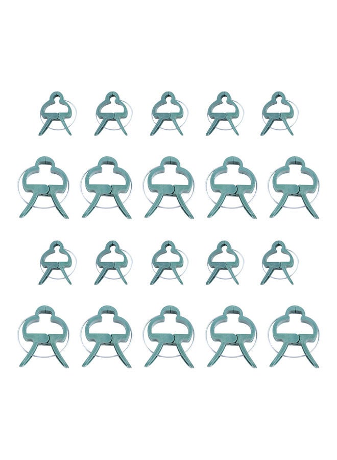 Generic 20-Piece Plant Clips Blue  - Image 1