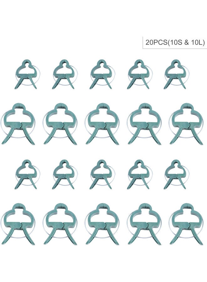 Generic 20-Piece Plant Clips Blue  - Image 2