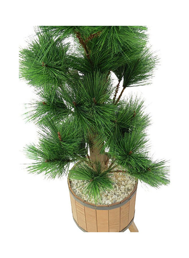 ازدهار شجرة صناعية أخضر / بني - Image 2