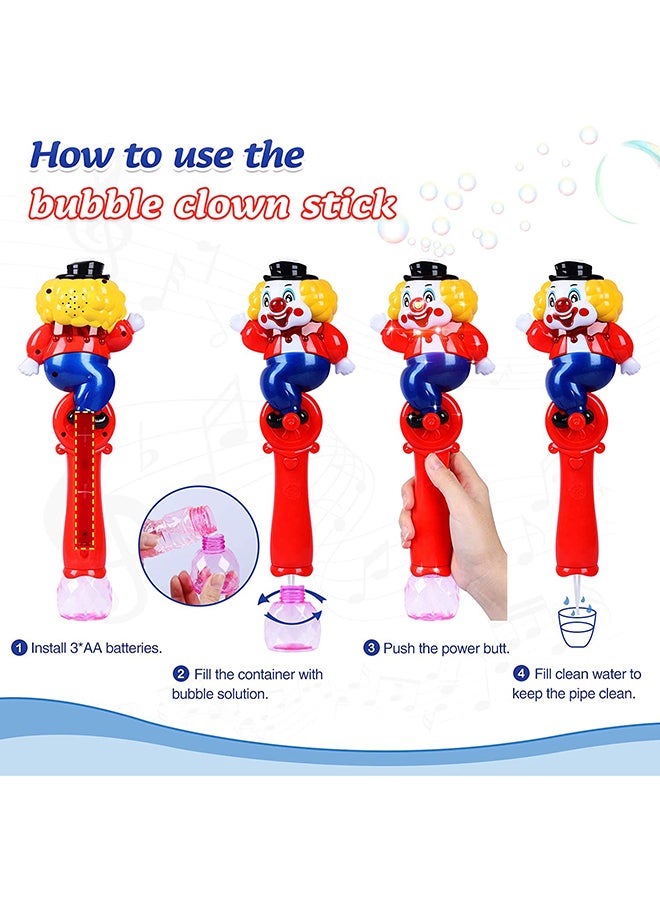 B/O Clown - Joker Bubble Wand With Music And Lights - v1627984211/N48145176A_5