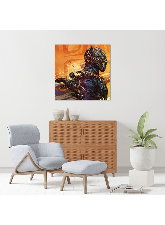 Black Panther MDF Wall Art Multicolour - Image 2