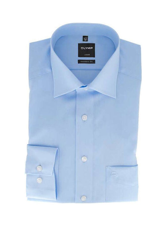 Olymp - Luxor Modern Fit Shirt Blue - Image 1