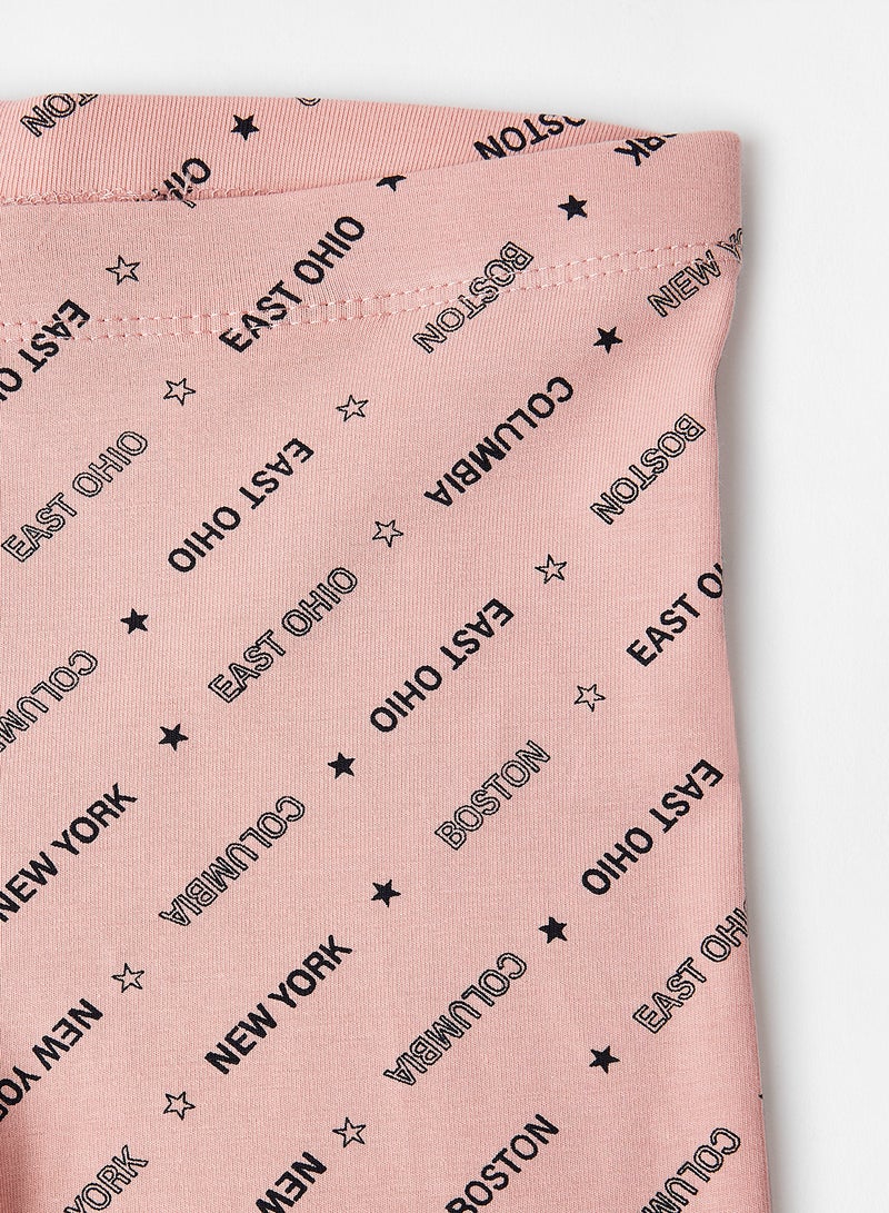 guppy - Teen All-Over Print Leggings Pink - Image 1