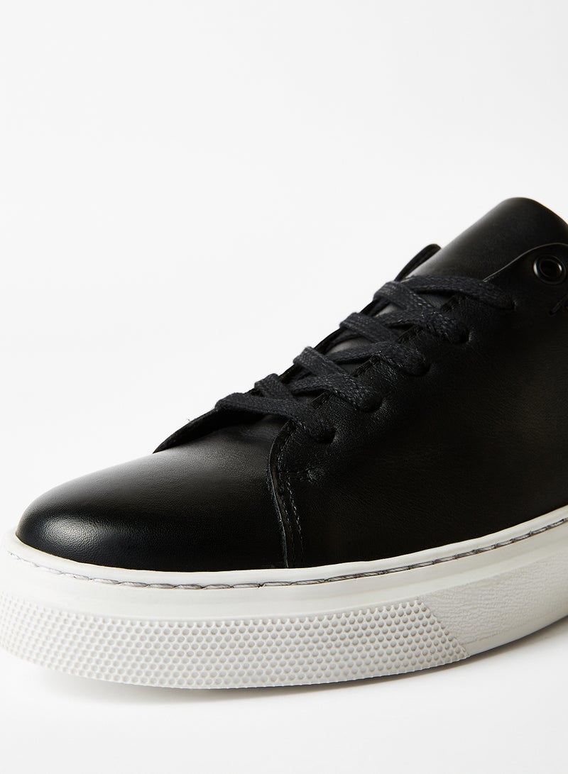 Maddie Leather Sneakers Black - v1627986147/N49192221V_4