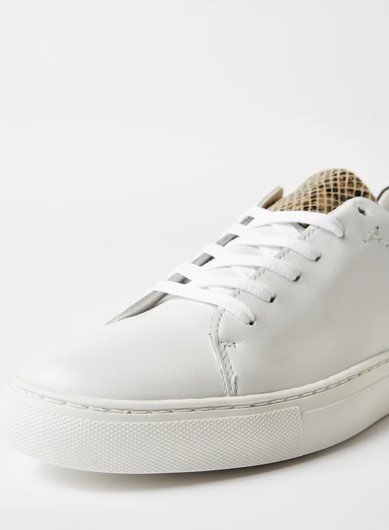 VERO MODA Tuella Leather Sneakers White