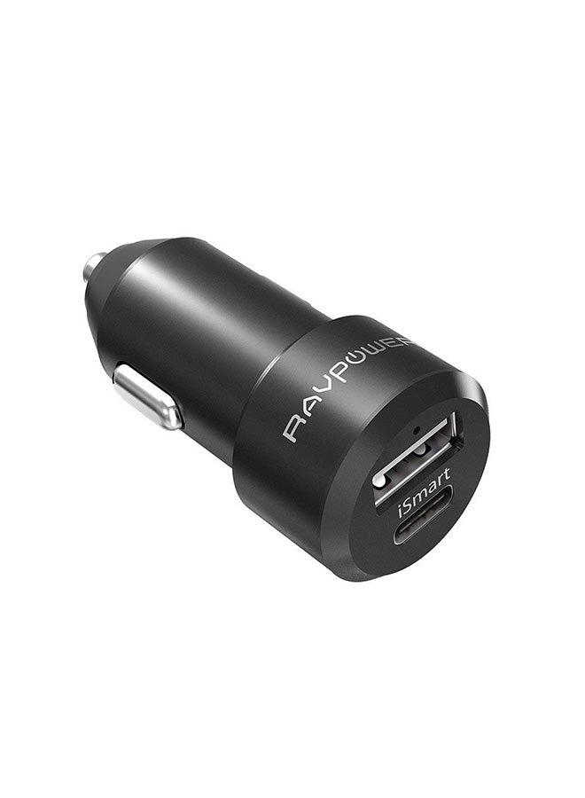RAVPOWER RP-PC022 36W Type C Car Charger black - Image 2