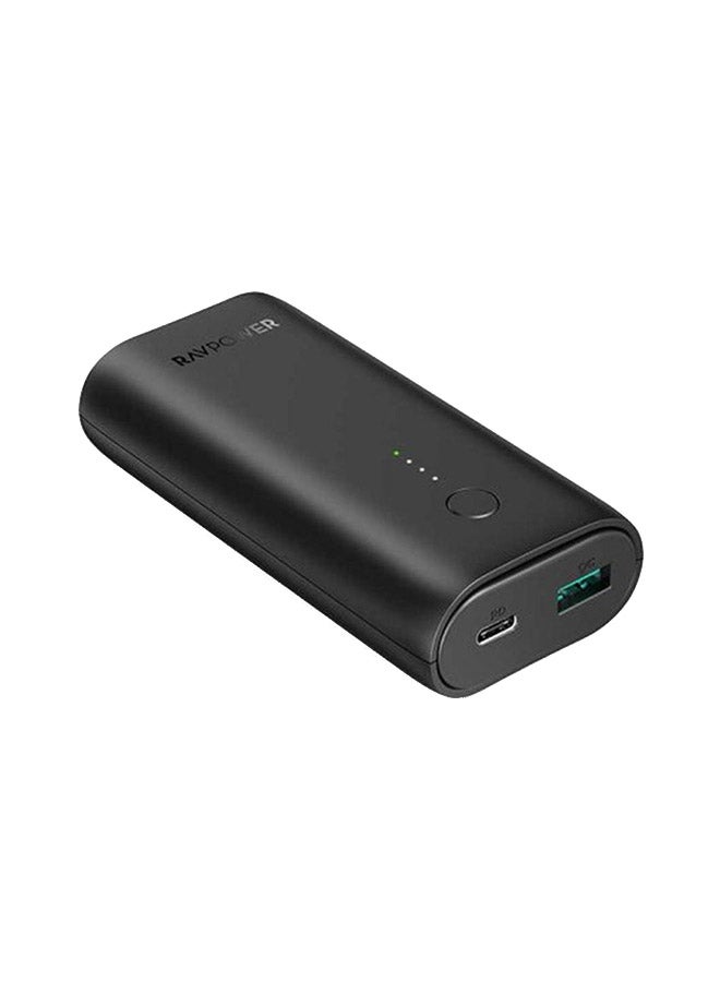 RAVPOWER RP-PB205 Slim 10000mAh PD+QC Portable Charger black - Image 1
