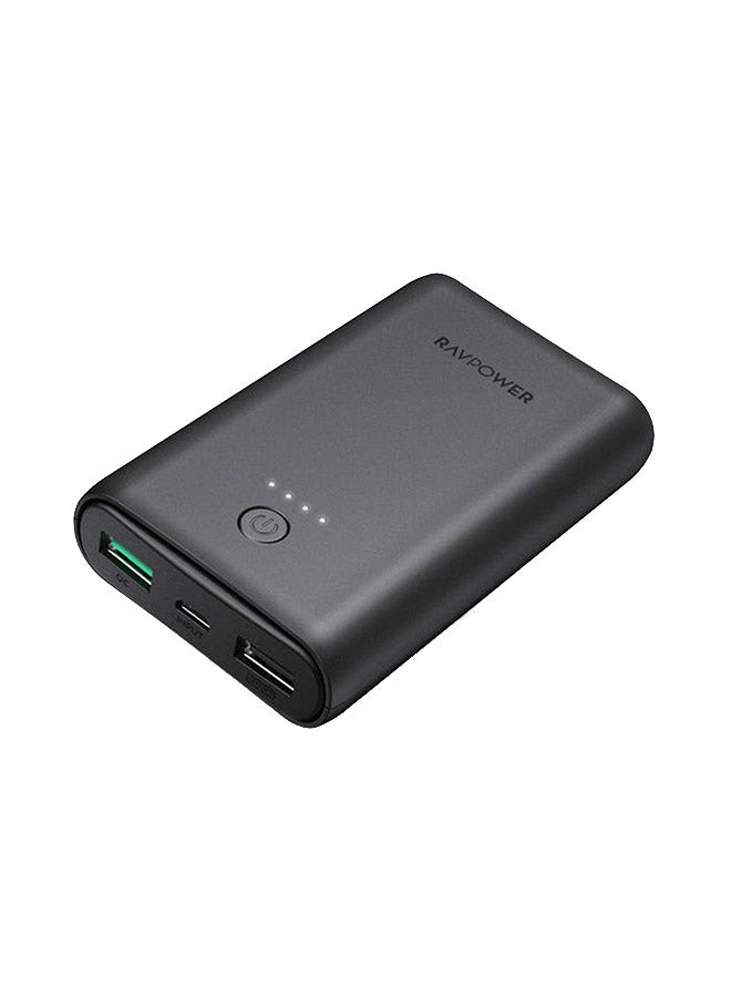 RAVPOWER RP-PB205 Slim 10000mAh PD+QC Portable Charger black - Image 3