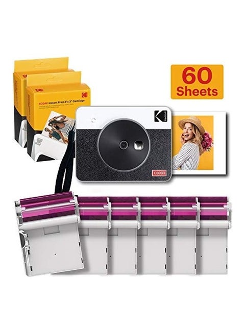 Mini Shot 3 Retro 2-in-1 Portable Wireless Instant Camera