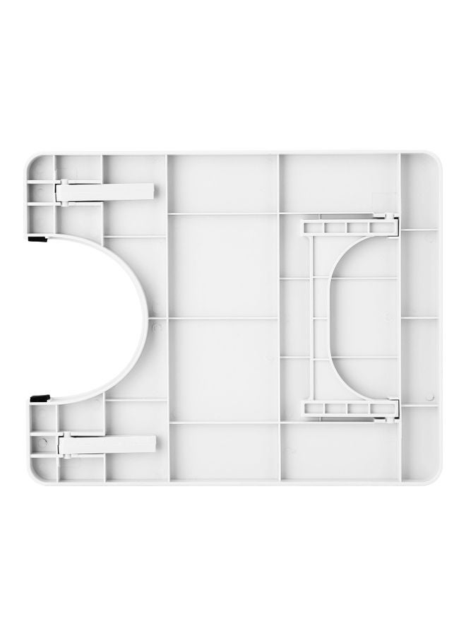 Mini Portable Electric Sewing Machine White/Purple - Image 5