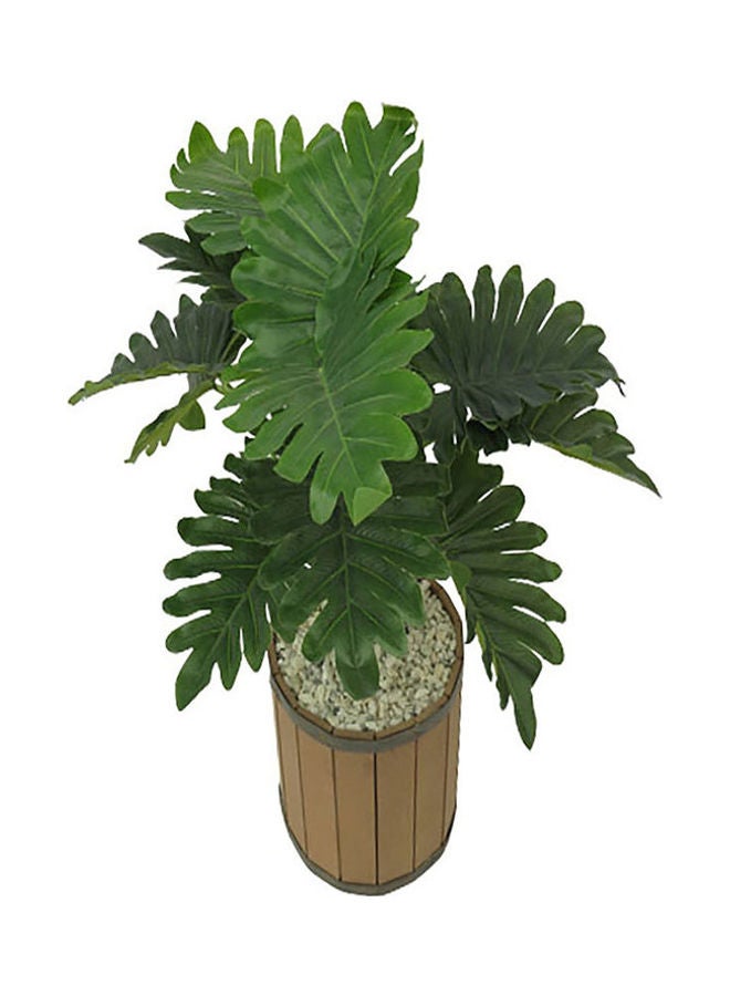 ازدهار شجرة صناعية أخضر / بني - Image 2