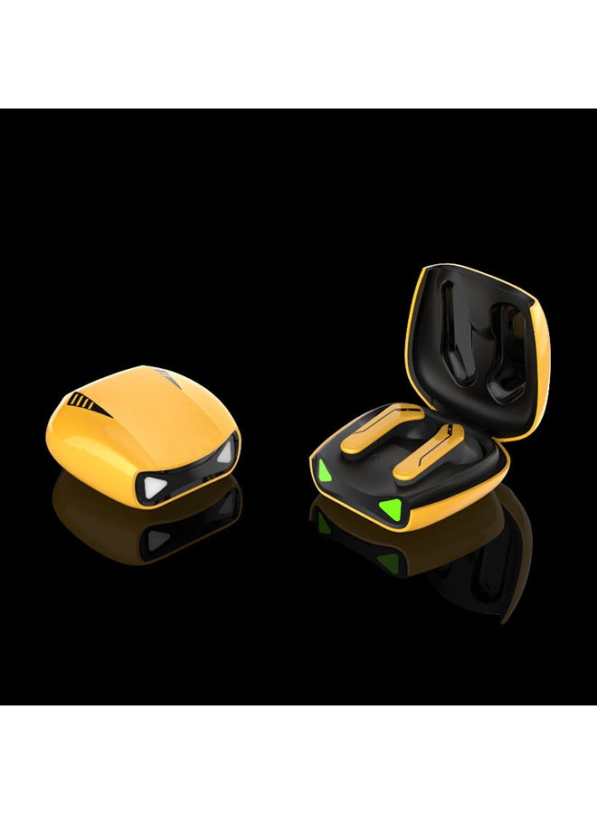بي إس إن إل سماعة أذن داخلية لاسلكية للألعاب مع علبة شحن أصفر/أسود - Image 3
