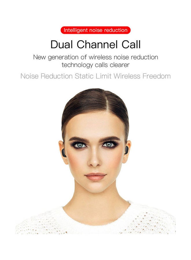 BSNL E6S Bluetooth Wireless Earphones With Mic And Charging Case White - Image 4