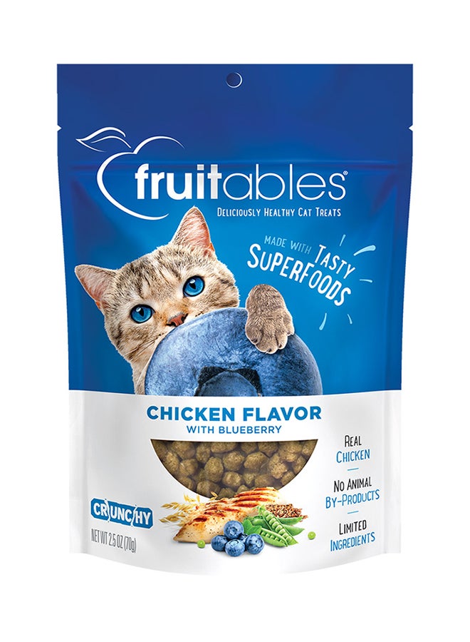 Chicken Flavor with Blueberry Cat Treats 70grams