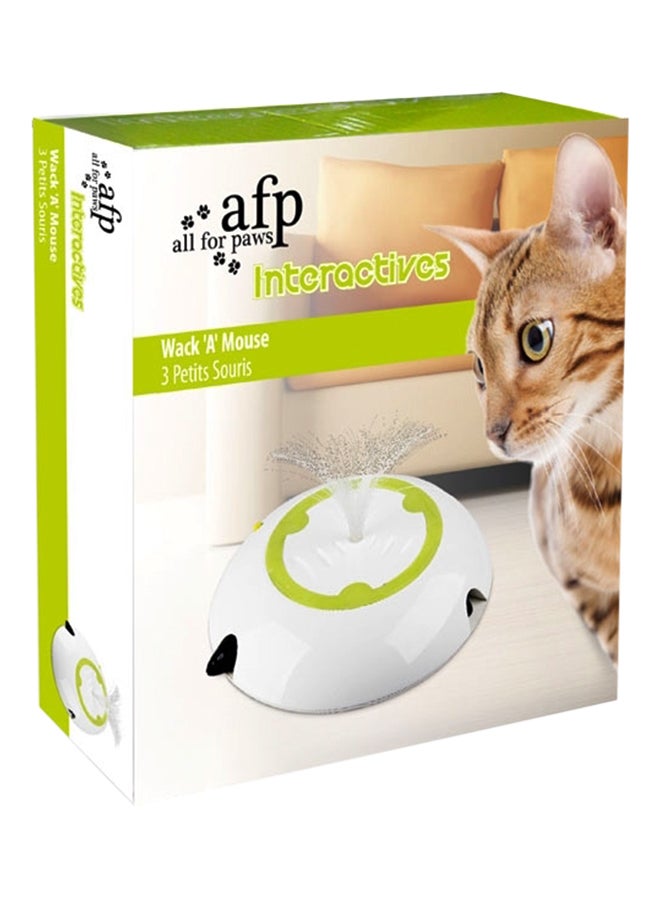 all for paws Interactive Cat Wack 'A' Mouse Multicolor 27cm 
