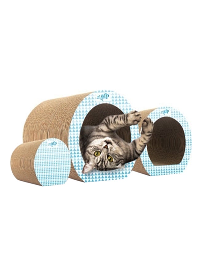 all for paws Cave Cat Scratcher - Set Of 3 Multicolor 