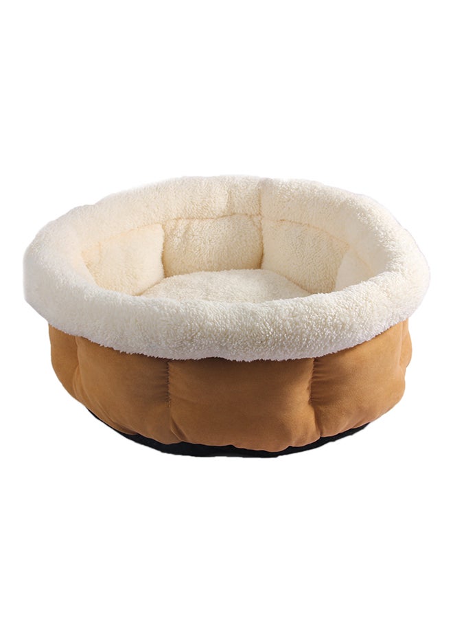 أوول فور بوز سرير للحيوانات الأليفة بحجم صغير تان 45 x 22سم