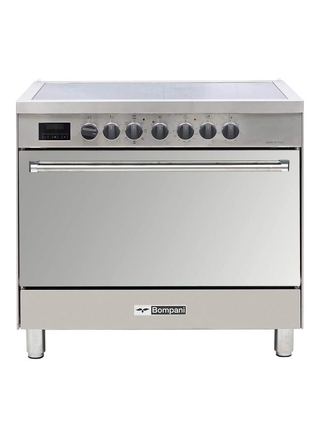 5 Cooking zones Ceramic electric cooker 90 x 60 cm, 1year warranty BO683DX Silver/Black - v1627994736/N49740578A_1