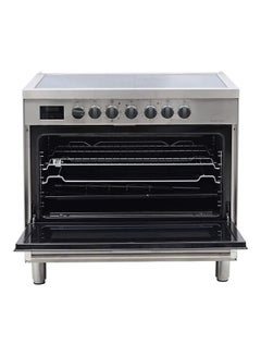Bompani 5 Cooking zones Ceramic electric cooker 90 x 60 cm, 1year warranty BO683DX Silver/Black  - Image 3