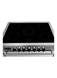 Bompani 5 Cooking zones Ceramic electric cooker 90 x 60 cm, 1year warranty BO683DX Silver/Black  - Image 4