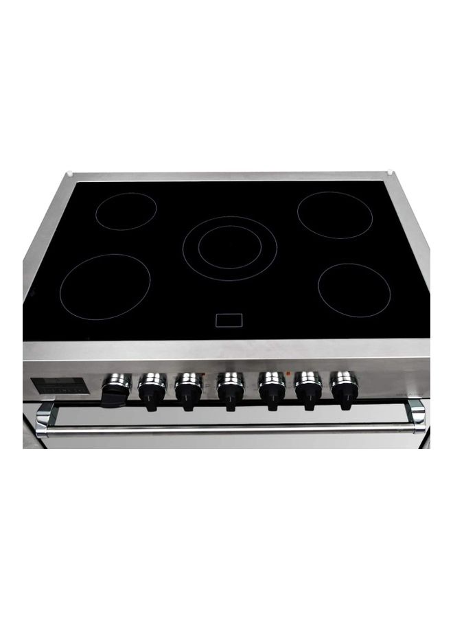 Bompani 5 Cooking zones Ceramic electric cooker 90 x 60 cm, 1year warranty BO683DX Silver/Black - Image 4