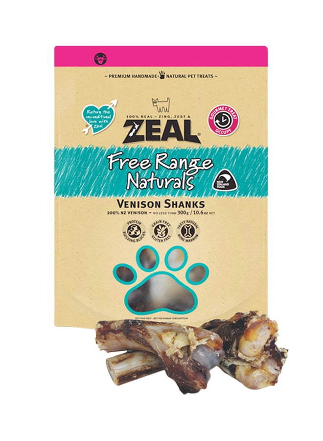 zeal Venison Shanks 2 Pieces Multicolour 2grams