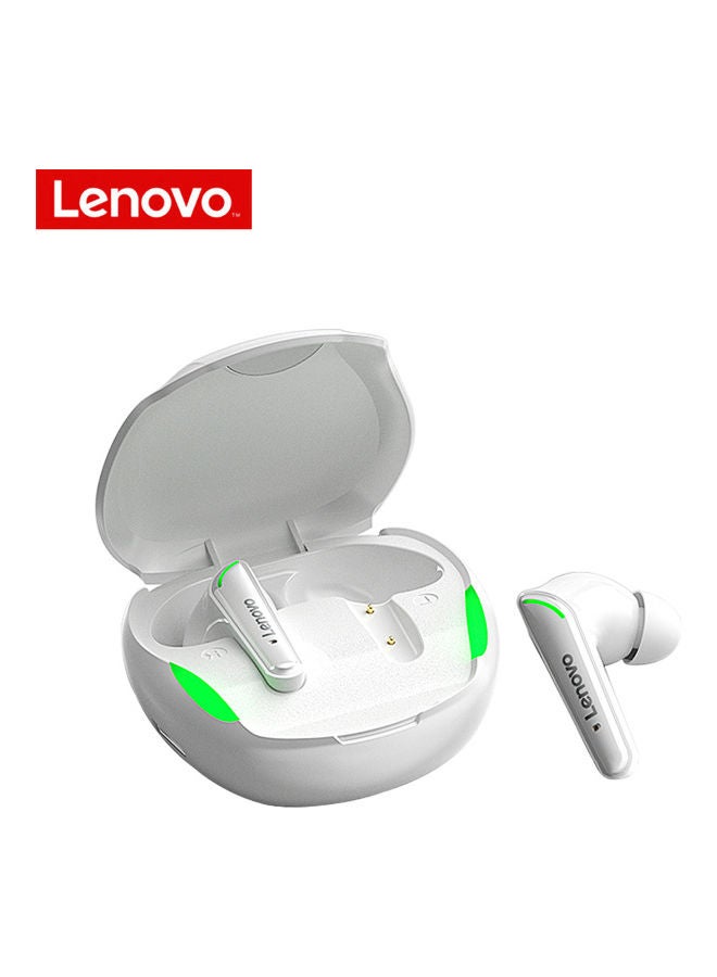 Lenovo Wireless BT5.1 Gaming In-ear Headphones with Speaker and Touch Control White - Image 2