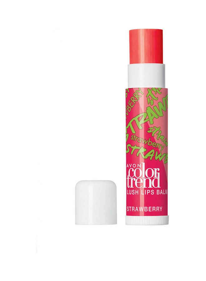 AVON Color Trend Lush Lips Lip Balm Red