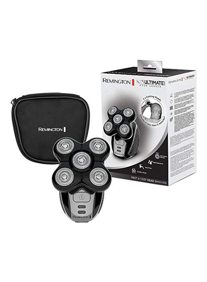 REMINGTON Shaver head XR1500, lithium, 5 shaver head, max. smooth shaving results with 0.2 mm, the hair collection chamber, detail trimmer, waterproof, wireless use Multicolour 1inch  - Image 1