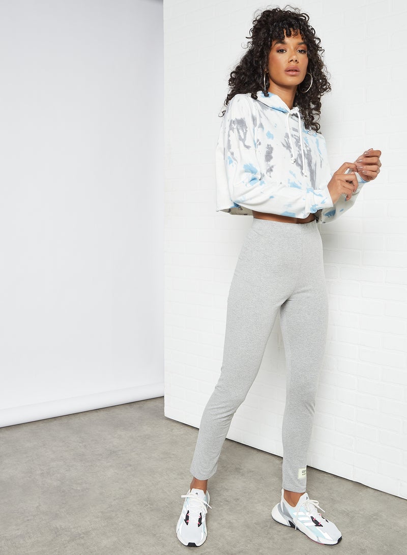 Sivvi x GenM - Tie Dye Cropped Hoodie Multicolour - Image 1