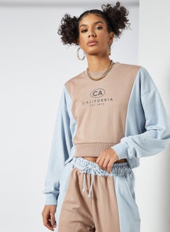 Colorblock Sweatshirt Multicolour