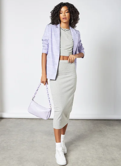 Sivvi x GenM Essential Co-ord Skirt Set Grey